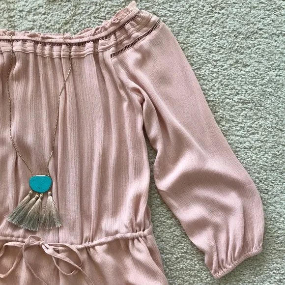 Lucca Couture Meg Off The Shoulder Romper - Picture 3 of 6